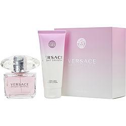 VERSACE BRIGHT CRYSTAL by Gianni Versace - EDT SPRAY 3 OZ & BODY LOTION 3.4 OZ (TRAVEL OFFER)