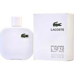 LACOSTE EAU DE LACOSTE L.12.12 BLANC by Lacoste - PURE EDT SPRAY 3.3 OZ