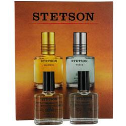 STETSON VARIETY by Coty - 2 PIECE VARIETY WITH STETSON AFTERSHAVE .5 OZ & STETSON FRESH AFTERSHAVE .5 OZ