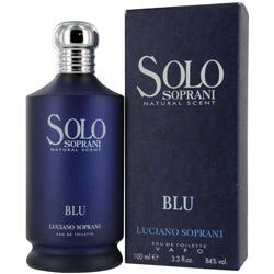 SOLO SOPRANI BLU by Luciano Soprani - EDT SPRAY 3.4 OZ
