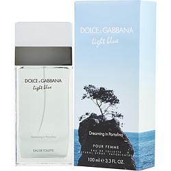 D & G LIGHT BLUE DREAMING IN PORTOFINO by Dolce & Gabbana - EDT SPRAY 3.3 OZ