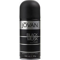 JOVAN BLACK MUSK by Jovan - DEODORANT BODY SPRAY 5 OZ