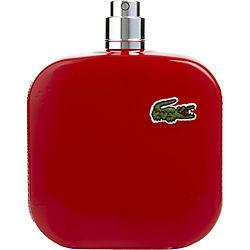 LACOSTE EAU DE LACOSTE L.12.12 ROUGE by Lacoste - ENERGETIC EDT SPRAY 3.3 OZ *TESTER