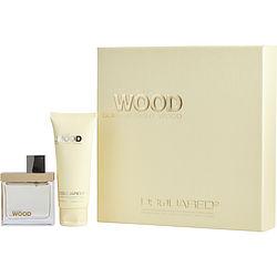 SHE WOOD GOLDEN LIGHT WOOD by Dsquared2 - EAU DE PARFUM SPRAY 1.7 OZ & BODY LOTION 3.4 OZ