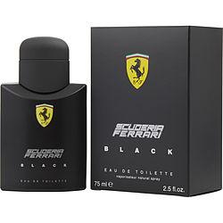 FERRARI SCUDERIA BLACK by Ferrari - EDT SPRAY 2.5 OZ