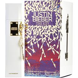 JUSTIN BIEBER THE KEY by Justin Bieber - EAU DE PARFUM SPRAY 3.4 OZ