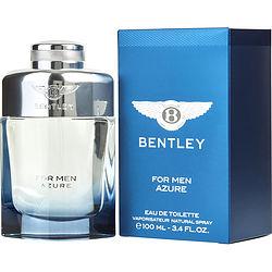 BENTLEY FOR MEN AZURE by Bentley - EDT SPRAY 3.4 OZ
