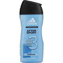 ADIDAS AFTER SPORT by Adidas - 3 BODY HAIR AND FACE GEL 8.4 OZ (DEVELOPED WITH ATHLETES)