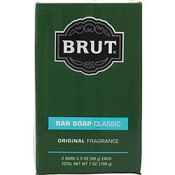 BRUT by Faberge - BAR SOAP 3.5 OZ EACH - PACK OF 2