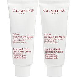 Clarins by Clarins - SET-Hand & Nail Treatment Cream Duo 2x100ml/3.4oz -- 2pcs
