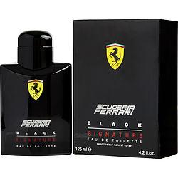 FERRARI SCUDERIA BLACK SIGNATURE by Ferrari - EDT SPRAY 4.2 OZ