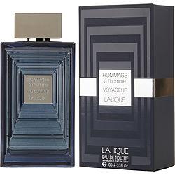 LALIQUE HOMMAGE VOYAGEUR by Lalique - EDT SPRAY 3.3 OZ
