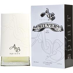 AB SPIRIT SILVER by Lomani - EDT SPRAY 3.3 OZ