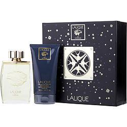 LALIQUE by Lalique - EAU DE PARFUM SPRAY 4.2 OZ & HAIR AND BODY SHOWER GEL 5 OZ