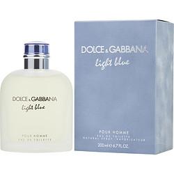 D & G LIGHT BLUE by Dolce & Gabbana - EDT SPRAY 6.7 OZ