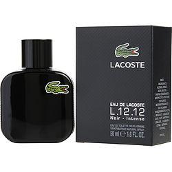 LACOSTE EAU DE LACOSTE L.12.12 NOIR by Lacoste - INTENSE EDT SPRAY 1.6 OZ
