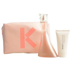 KENZO JEU D'AMOUR by Kenzo - EAU DE PARFUM SPRAY 3.4 OZ & CREAMY MILK 1.7 OZ & POUCH