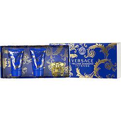 VERSACE YELLOW DIAMOND INTENSE by Gianni Versace - EAU DE PARFUM .17 OZ MINI & BODY LOTION .8 OZ & SHOWER GEL .8 OZ