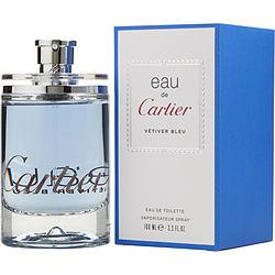 EAU DE CARTIER VETIVER BLEU by Cartier - EDT SPRAY 3.3 OZ