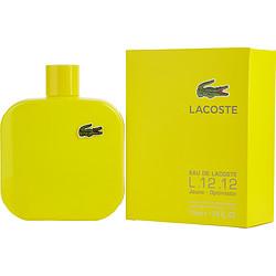LACOSTE EAU DE LACOSTE L.12.12 JAUNE by Lacoste - OPTIMISTIC EDT SPRAY 5.9 OZ