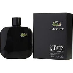 LACOSTE EAU DE LACOSTE L.12.12 NOIR by Lacoste - INTENSE EDT SPRAY 5.9 OZ