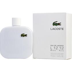 LACOSTE EAU DE LACOSTE L.12.12 BLANC by Lacoste - PURE EDT SPRAY 5.9 OZ