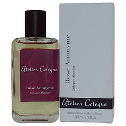 ATELIER COLOGNE by Atelier Cologne - ROSE ANONYME COLOGNE ABSOLUE 3.3 OZ WITH REMOVABLE SPRAY PUMP