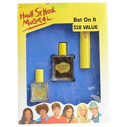 HIGH SCHOOL MUSICAL by Disney - COLOGNE SPRAY 1 OZ & POCKET SPRAY .5 OZ & SHIMMER FRAGRANCE STICK .25 OZ