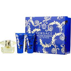 VERSACE YELLOW DIAMOND INTENSE by Gianni Versace - EAU DE PARFUM SPRAY 1.7 OZ & BODY LOTION 1.7 OZ & SHOWER GEL 1.7 OZ