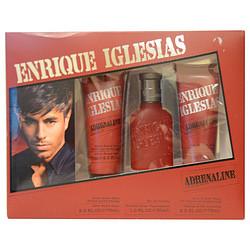 ENRIQUE IGLESIAS ADRENALINE by Enrique Iglesias - EDT SPRAY 1 OZ & AFTER SHAVE BALM 2.5 OZ & HAIR & BODY WASH 2.5 OZ
