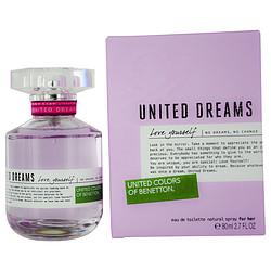 BENETTON UNITED DREAMS LOVE YOURSELF by Benetton - EDT SPRAY 2.7 OZ