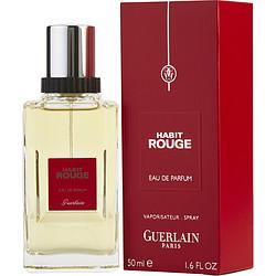 HABIT ROUGE by Guerlain - EAU DE PARFUM SPRAY 1.6 OZ