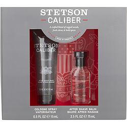 STETSON CALIBER by Coty - COLOGNE SPRAY .5 OZ & AFTER SHAVE BALM 2.5 OZ