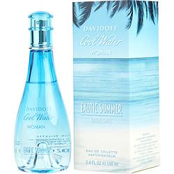 COOL WATER EXOTIC SUMMER by Davidoff - EDT SPRAY 3.4 OZ