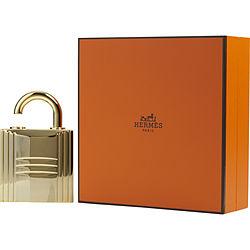 HERMES by Hermes - GOLD TONE REFILLABLE LOCK SPRAY .25 OZ (EMPTY FLACON)
