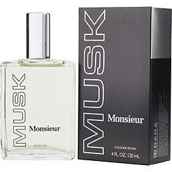 MONSIEUR MUSK by Dana - COLOGNE 4 OZ (NEW PACKAGING)