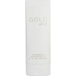 JAY Z GOLD by Jay-Z - AFTERSHAVE BALM 6.7 OZ