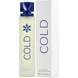 COLD by Benetton - EDT SPRAY 3.3 OZ (NEW PACKAGING)