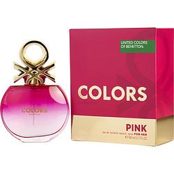 COLORS DE BENETON PINK by Benetton - EDT SPRAY 2.7 OZ