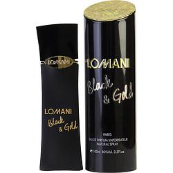 LOMANI BLACK AND GOLD by Lomani - EAU DE PARFUM SPRAY 3.3 OZ