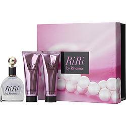 RIHANNA RIRI by Rihanna - EAU DE PARFUM SPRAY 3.4 OZ & BODY LOTION 3 OZ & SHOWER GEL 3 OZ