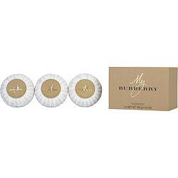 MY BURBERRY by Burberry - BATHING SOAP 3.5 OZ (SET OF THREE)