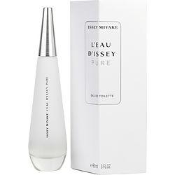 L'EAU D'ISSEY PURE by Issey Miyake - EDT SPRAY 3 OZ