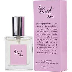 PHILOSOPHY LOVE SWEET LOVE by Philosophy - EDT SPRAY .5 OZ