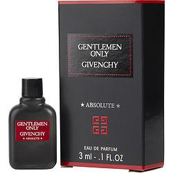 GENTLEMEN ONLY ABSOLUTE by Givenchy - EAU DE PARFUM 0.1 OZ MINI