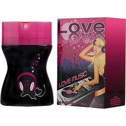 LOVE LOVE MUSIC by Cofinluxe - EDT SPRAY 3.4 OZ