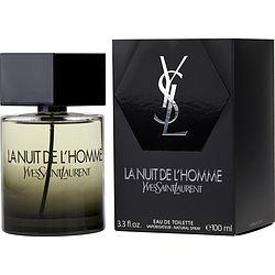 LA NUIT DE L'HOMME YVES SAINT LAURENT by Yves Saint Laurent - EDT SPRAY 3.3 OZ (NEW PACKAGING)