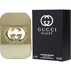 GUCCI GUILTY PLATINUM by Gucci - EDT SPRAY 2.5 OZ