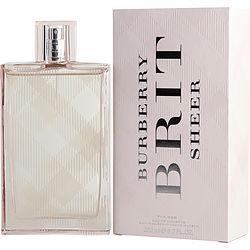 BURBERRY BRIT SHEER by Burberry - EDT SPRAY 6.7 OZ (NEW PACKAGING)