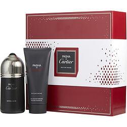 PASHA DE CARTIER EDITION NOIRE by Cartier - EDT SPRAY 3.3 OZ & SHOWER GEL 3.3 OZ